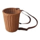 thumbnail image 2 of Mochila con cesta de flores tejida, cesta de picnic portátil para exteriores, organizador de almacenamiento para recoger hojas de té, plantación de, 2 of 8