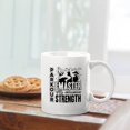thumbnail image 2 of Parkour I Master My Inhuman Strength White Ceramic Coffee Mug For Men / Women, Novelty Parkour Pottery Coffee Mug, Funny Parkour Travel Porcelain Teacup 11 Oz., 2 of 7