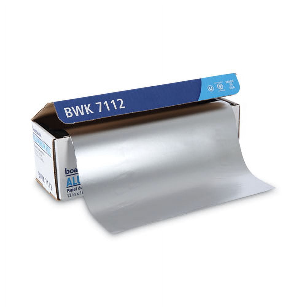 Standard Aluminum Foil Roll, 12" X 1,000 Ft | Bundle of 5 Cartons