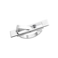 thumbnail image 2 of Tirador de cajón de aleación de zinc con estilo, 180 grados, fundido a presión, a prueba de arañazos, giratorio, tirador de puerta integrado, Almacenamiento y organización del hogar Plata Advancent  HA080123-02, 2 of 6