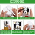 thumbnail image 2 of 4 Pcs Automatic Fly Sprays Dispenser Mosquito Flying Insect Control Metered Air Freshener Sprays Dispenser for Summer, 2 of 6