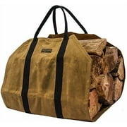 Readywares Waxed Canvas Firewood Log Carrier