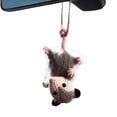 thumbnail image 4 of Possum Car Charm Lindo Auto Espejo Retrovisor Ornamento Accesorios Interiores Del Coche, 4 of 9