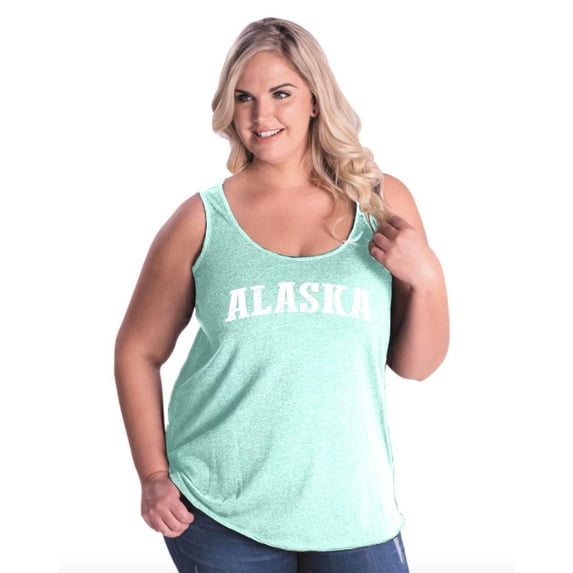 Normal is Boring - Women's Plus Size Tank Top, up to Size 28 - Alaska