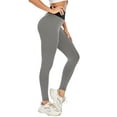thumbnail image 6 of YouLoveIt Women's High Waist Yoga Pants Tummy Control Butt Lift Booty Pants High Elastic Leggings Pant Stretchy Leggings Slimming Workout Leggings Tights Gym Fitness Sports Trousers, 6 of 7