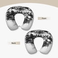 thumbnail image 3 of KLL Majestic Wolf Landscape Pattern Memory Foam Cervical Neck Pillow Versatile U-Shaped Pillows for Home/Office/Camping/Travelling/Soft Washable Cover, 3 of 8