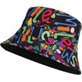 thumbnail image 4 of CoCopeaunts Women Reversible Bucket Hat Double-Sided Wearing Men Sun Protection Fisherman Hat Summer Thin Quick Dry Basin Hat, 4 of 8