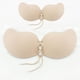 thumbnail image 1 of Sujetador adhesivo Sujetador adhesivo de encaje invisible Sujetador push up sin tirantes para mujer Sujetadores de silicona sin espalda 2 pares,Beige-1,A-Beige-1-A Sailing Electrónica, 1 of 5