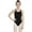 Black, variant on Capezio Double Strap Camisole Leotard - Girls