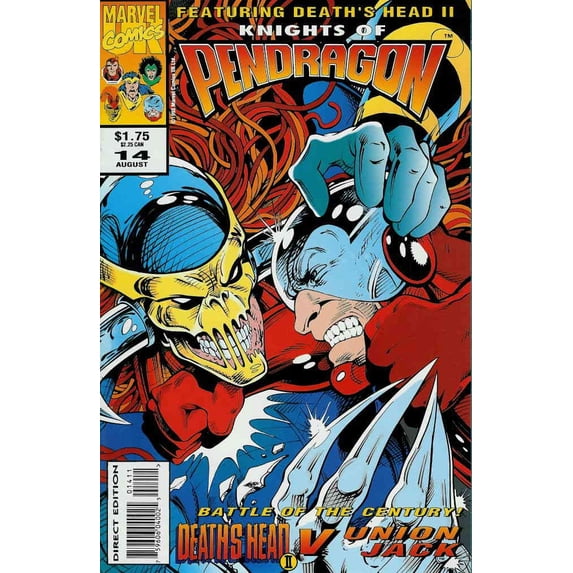 Knights of Pendragon (2nd Series) #14 VF ; Marvel UK Comic Book