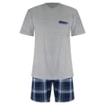 thumbnail image 1 of Pijama George para Caballero Set Playera Manga Corta Gris con Short Talla M 2 Piezas, 1 of 4