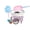 Lavender, variant on Vintage Cotton Candy Machine - Countertop Cotton Candy Maker With 2 Reusable Cones & 1 Sugar Scoop - Use Hard Candy or Sugar to Create Fluffy, Delicious Treats in Minutes-Pink