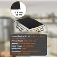 thumbnail image 6 of VEVOR 16.5" x 11" Electric Warming Tray, Portable Tempered Glass Heating Tray with Adjustable Temperature Control, 6 of 12