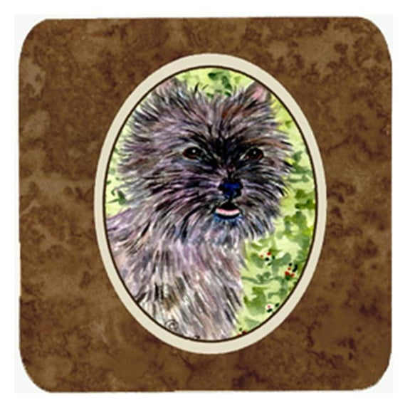 Cairn Terrier Foam Coasters, Set - 4