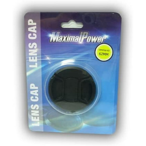 Maximal Power CA LENCAP62 Snap-On Lens Cap (Black)