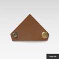 thumbnail image 4 of FLhrweasw Funda Con Asa para Cuenco Syrah Triangular Cuero PU Antiescaldaduras para Acampar Y Picnic (L), 4 of 9