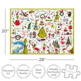 thumbnail image 2 of Rompecabezas AQUARIUS Grinch Collage 1000 piezas, 2 of 7