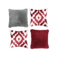 thumbnail image 1 of Set de 4 Cojines Decorativos Coprire 45 x 45 cm Rojo, 1 of 8