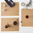 thumbnail image 3 of Design Imports DII Honey Gold Textured Twill Weave Placemat 6 Piece, 3 of 4