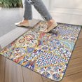 thumbnail image 3 of Bohemian Geometric Patterns (5) Door Mat Welcome Door Mat for Front Door, Home Entrance, Yard, Floor, Patio, Non Slip Spring Summer Welcome Mat Indoor Outdoor Doormat 30"*17", 3 of 6