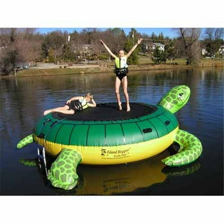 Aqua Sports THOP Island Hopper Turtle Hop Trampoline