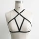 thumbnail image 3 of Lencería Para Mujeres Sujetadores Sujetador Elástico Jaula Sujetador Strappy Hollow Out Halter Bra Bustier Top Odeerbi ODB141623, 3 of 4