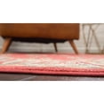 thumbnail image 3 of Unique Loom Savoy Fars Rug , 6' 1" x 6' 1" ,Red, 3 of 6