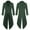Green, variant on Homenesgenics Men Costume Men's Fashion Coat Windbreaker Gothic Style Jacket Men's Retro Coat Men Clothes