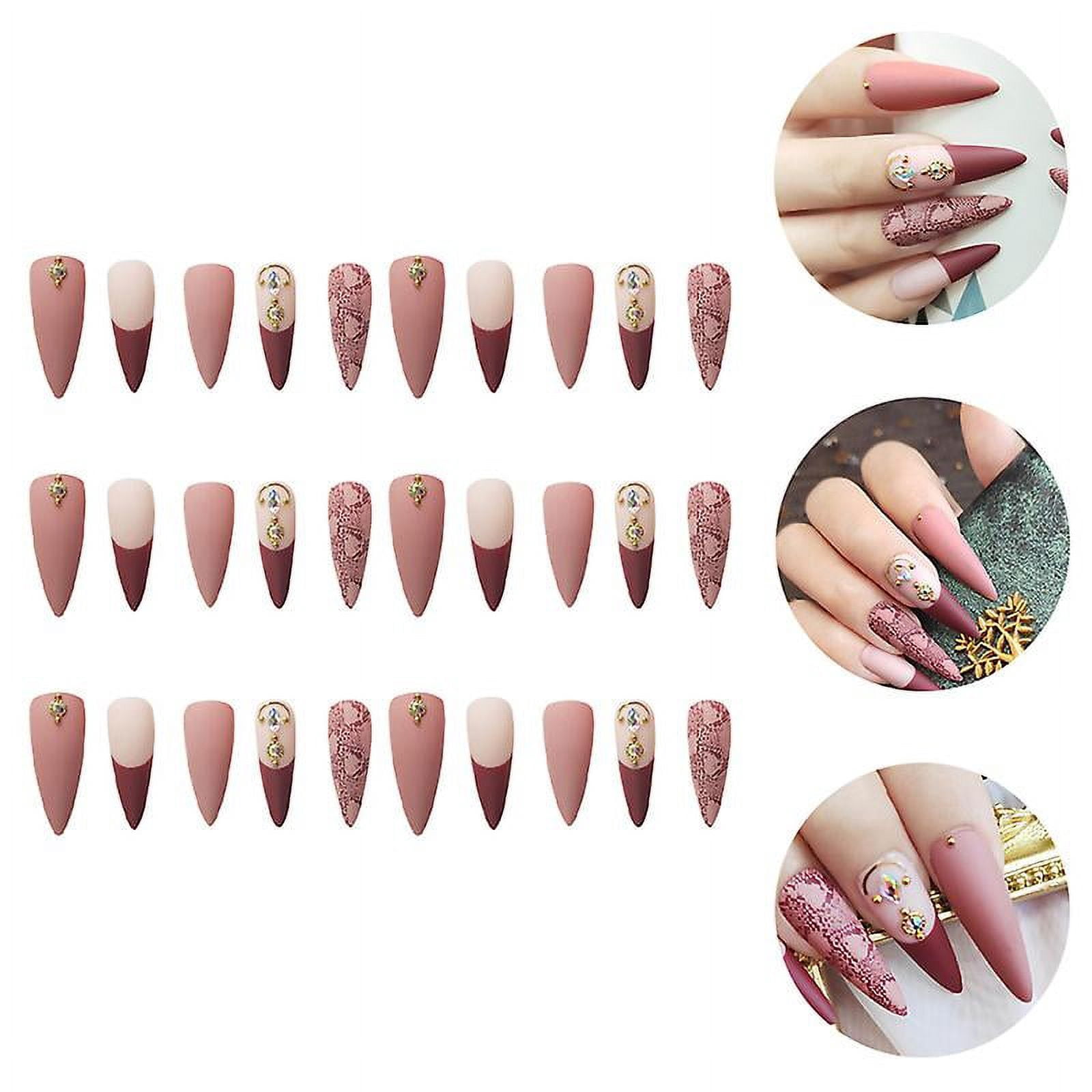 24pcs Full Cover Fake Nails