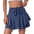 thumbnail image 5 of Kvture Women's Mini Skirt High Waisted Layered Ruffle Skirts Tiered Short Skirt Lingerie Y20K M, 5 of 8