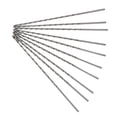 thumbnail image 3 of Extra Long HSS Drilling Bits, High Hardness Practical Durable Stable Performance Spiral Chip Removal Design Straight Shank Drill Bits  For Non Ferrous Metals, 3 of 8