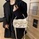thumbnail image 5 of Bolso de transporte de moda para mujer, bolso cruzado elegante con lazo de Color sólido, bolso elegante, 5 of 9