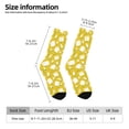 thumbnail image 2 of Fuzoiu Tulips Flowers Print Athletic Crew Socks for Men & Women,Casual Crew Socks,Above Ankle Crew Socks for Business, Casual, 2 of 6