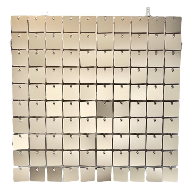 Placa de viento cuadrada, placa de hebilla de viento, hebilla de rejilla de lentejuelas, estilo fiesta, boda, fondo, pared, decoración interior, placa inferior