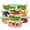 Light Blue, variant on Glass Food Storage Containers With Lids  [18 Piece] Meal Prep Airtight Lunch Bento Boxes & Leak Proof (9 9 Containers) - Deep Blue
