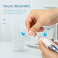 thumbnail image 4 of Water Flosser Cordless Oral Irrigator IPX7 Waterproof Cordless Cleaner 3 Modes USB Rechargeable Flosser with 220mL Water Tank 4 Replaceable Jet Tips for Home Travel, 4 of 7