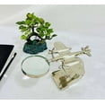 thumbnail image 2 of Airoplane Magnifying Silver Finish Vintage Classic for Home/Office Decor Table Top Show Piece Collectible and Nautical Gift, 2 of 5