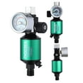 thumbnail image 4 of ENDOZER 1/4" NPT Inlet and Outlet Air Compressor Water Separator Clean Dry Air, with Drain Valve and Pressure Regulator for Spray Gun, 4 of 8