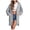 Gray, variant on Lilgiuy Women's Solid Color Long Pocket Hood Solid Color Lantern Sleeve Long Sleeve Cardigan,Sky Blue,12 Winter Clothes for 2022