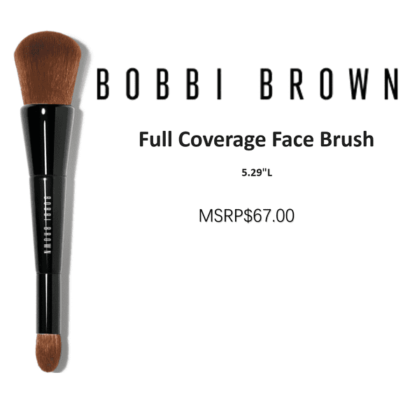 Bobbi Brown Full Coverage Dual-Ended Brush – Perfect for Seamless Foundation & Concealer Application