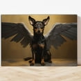 thumbnail image 4 of Manchester Terrier Dog Memorial Gifts - Waiting At The Door Canvas - Dog Memorial Frames Canvas, Memorial Gift For Pet Loss, Loss Of Dog, Pet Bereavement Gift, Pet Sympathy Gift, 4 of 6
