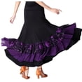 thumbnail image 2 of Women's Ballroom Waltz Quickstep Dance Group Gown Long Skirts Holiday, 2 of 2