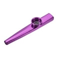 thumbnail image 3 of Uxcell Kazoo Musical Instrument Aluminum Alloy Purple with Beautiful Gift Cylindrical Box, 3 of 7