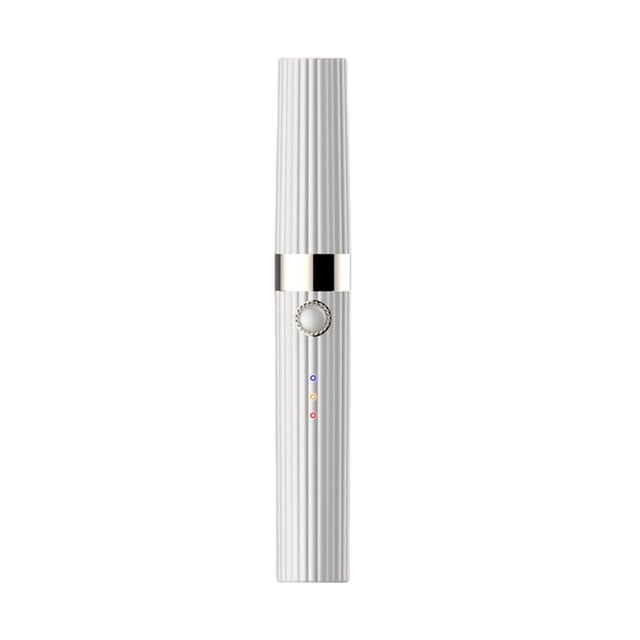 Rizador de pestañas con calefacción eléctrica Herramienta de maquillaje de larga duración Cómodo portátil Blanco Colco Clip de pestañas eléctrico