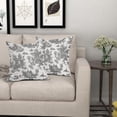 thumbnail image 6 of Black Toile Pillow Covers 20x20 Inch Set of 2 Black and White French Country Cotton Linen Decorative Throw Pillow Case English Cottage Vintage Cushion Cover for Bedroom Sofa Living Room Home Decor, 6 of 7