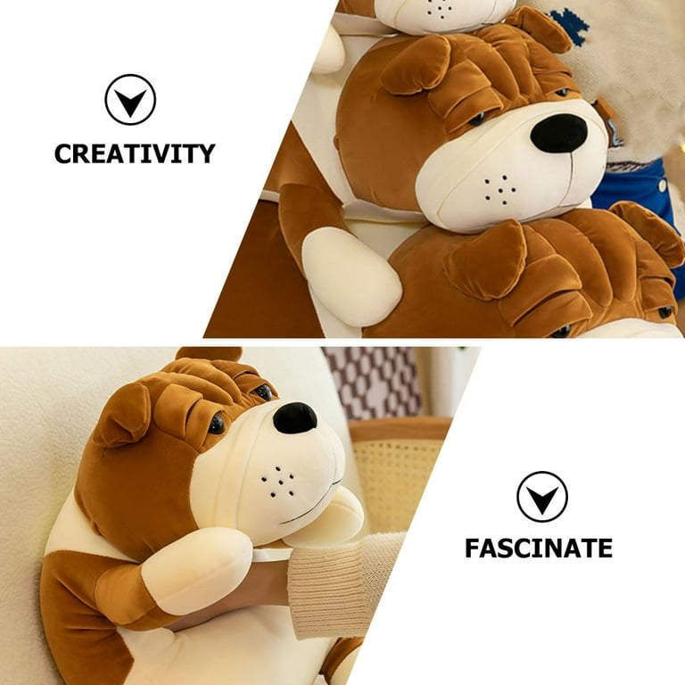 Pillow Stuffed Dog Plush Animal Puppy Throw Doll Toy Hugging Cartoon Animals Kids Gift Kawaii Big Toys Comfortable Girls