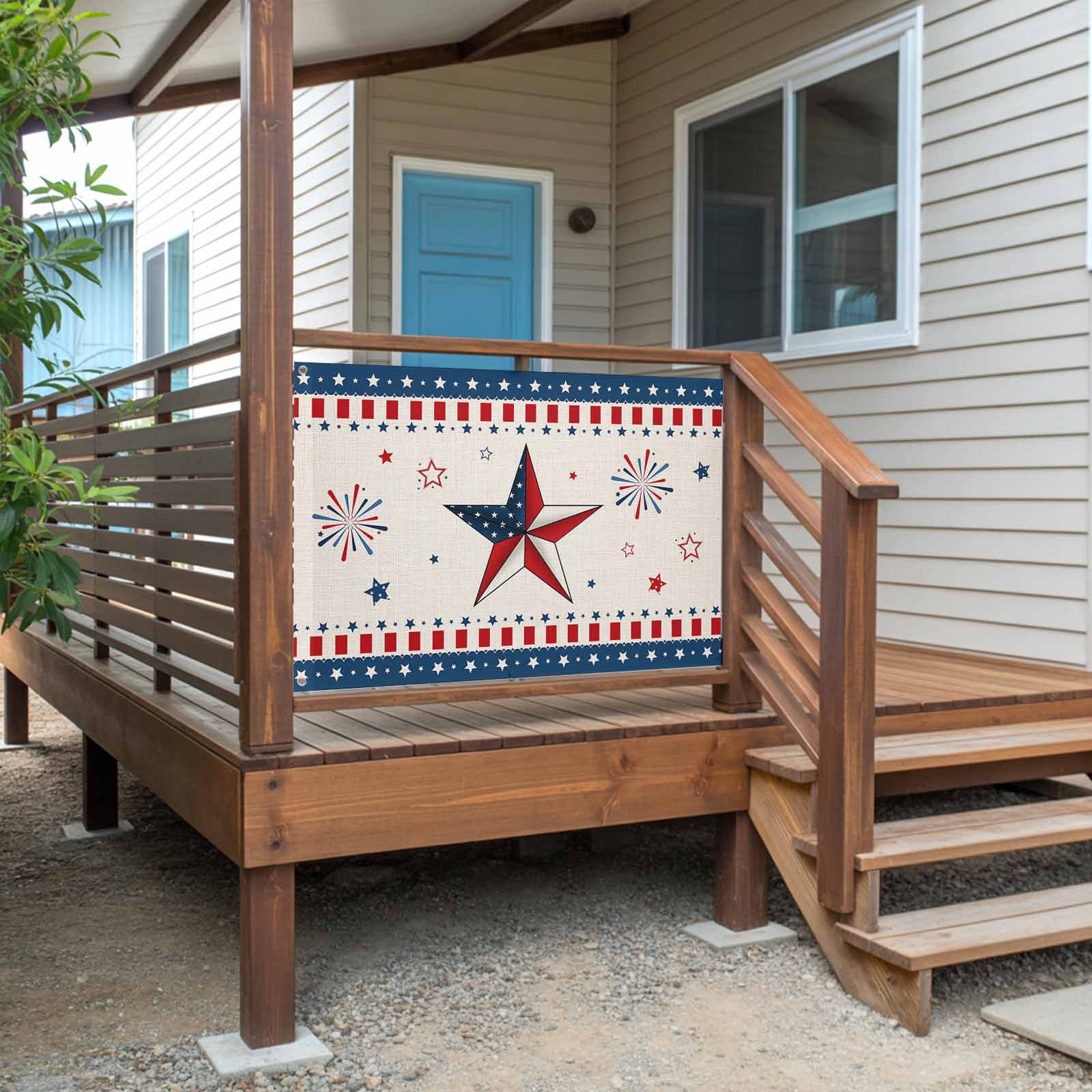 4th of July Flags for Outside 3x5 ft American USA Flag Outdoor Flags Double Sided Grommets House Banner Patriotic Star Red Stripes Patio Yard Flag for Outdoor Party Porch Independence Day