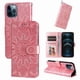 thumbnail image 3 of Funda tipo cartera GANGXUN para iPhone 12 Pro Max , diseño girasol, cuero PU, soporte, cierre magnético, tarjetero, 3 of 5