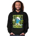 thumbnail image 4 of The Smurfs Kanji Street Scholar Men Big & Tall Graphic Hoodie Brisco Brands 2X, 4 of 5
