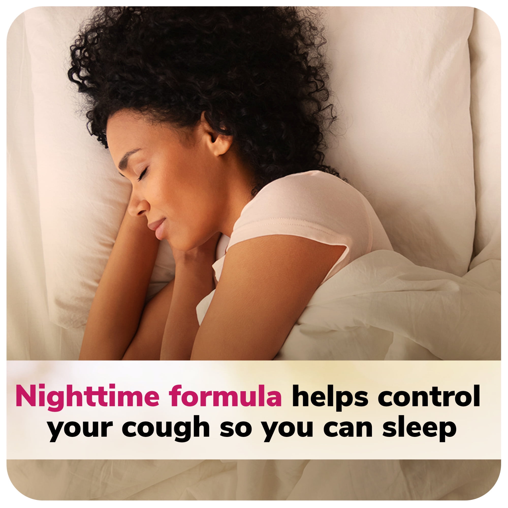 Robitussin Honey Severe Cough, Flu & Sore Throat Nighttime Max Syrup, Ages 12+, 4 Oz